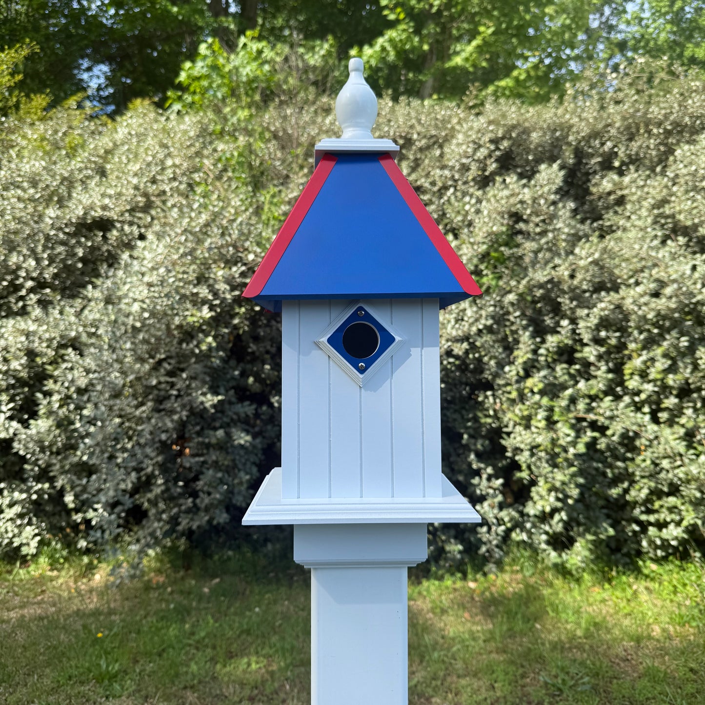 All American Flag Inspired Birdhouse